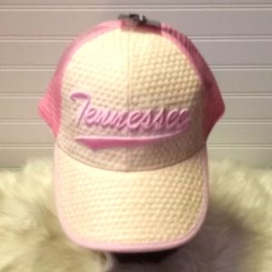 Tennessee Pink Embroidered Baseball Cap